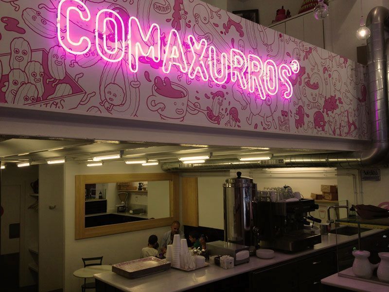 neón-comaxurrosinterior-churrería-barcelona