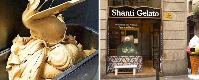 helados sin lactosa helados veganos barcelona shanti gelato