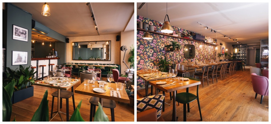 interior restaurante ginette barcelona