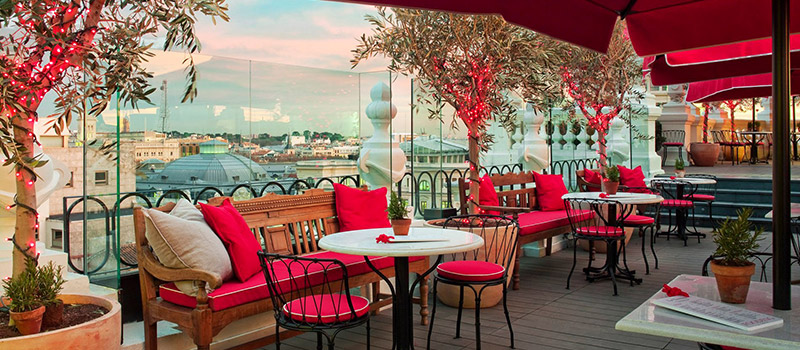 ático restaurantes románticos de madrid