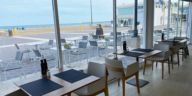 novamar restaurante en la playa de valencia