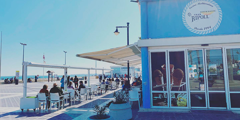 casa ripoll restaurante playa malvarrosa valencia