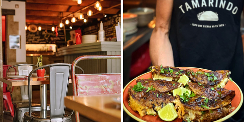 taquerías tamarindo mejores restaurantes mexicanos de barcelona